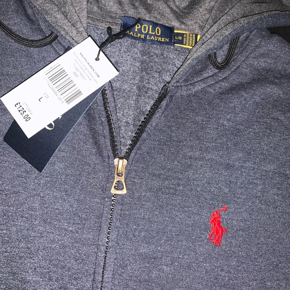 Polo Ralph Lauren Mens Jogger Set - Dark Gray - Picture 9 of 14